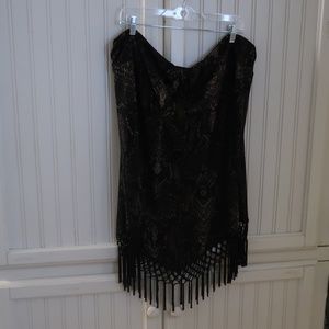 Adressing woman Brown & Black Snake Skin Print 2x